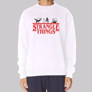 Funny Strangle Things Mma Sweatshirt Funny Strangle Things Mma Sweatshirt