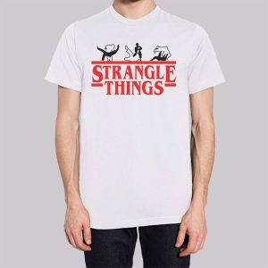 Funny Strangle Things Mma Sweatshirt 3