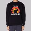 Funny Sunset Pew Pew Madafakas Sweatshirt