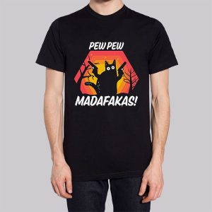 Funny Sunset Pew Pew Madafakas Sweatshirt 3