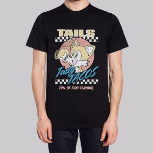 Funny Taste Tacos and Tails Graphic Sweatshirt 3