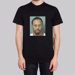 Funny Tiger Woods Mugshot Sweatshirt 3