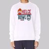 Funny Travis Jason Kelce Bowl Sweatshirt