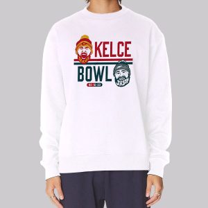 Funny Travis Jason Kelce Bowl Sweatshirt Funny Travis Jason Kelce Bowl Sweatshirt