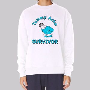 Funny Tummy Ache Survivor Sweatshirt