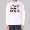 Funny Various Types Cow Print Sweatshirt