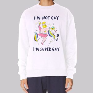 Funny Vintage Im Not Gay Sweatshirt Funny Vintage Im Not Gay Sweatshirt