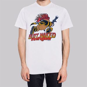 Funny Vtg Butt Naked Firefighter Sweatshirt 3
