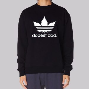 Funny World’s Dopest Dad Sweatshirt