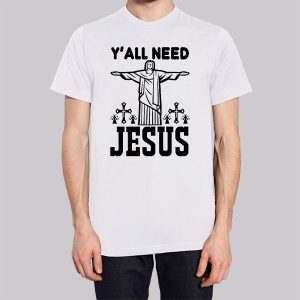 Funny Yall Need Jesus Sweatshirt 3
