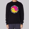 Funny Yin Yang Pan Flag Colors Sweatshirt