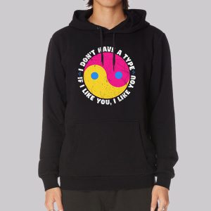 Funny Yin Yang Pan Flag Colors Sweatshirt