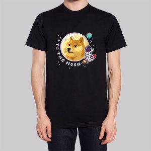 Funny to the Moon Doge Sweatshirt 3