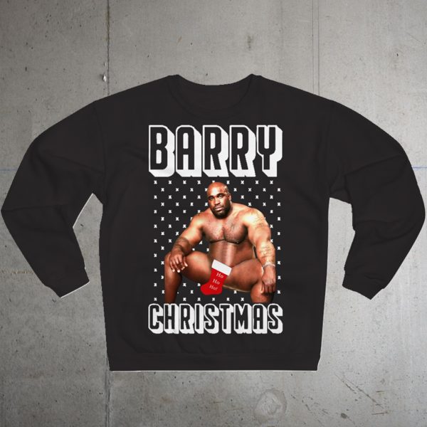 Barry Wood Merchandise Ugly Christmas Sweatshirt