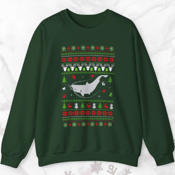 Catfish Ugly Christmas Sweatshirt