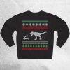 Christmas T-Rex Reindeer Sweatshirt