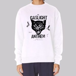 Gaslight Anthem Merch Cat Sweatshirt 3 Gaslight Anthem Merch Cat Sweatshirt 4