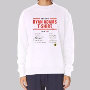 Generic List Ryan Adams Sweatshirt 4