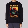Ghostface Chillin Killin Vintage Sweatshirt