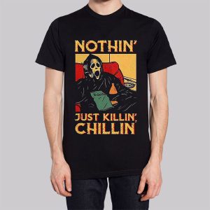Ghostface Chillin Killin Vintage Sweatshirt 2 Ghostface Chillin Killin Vintage Sweatshirt 3