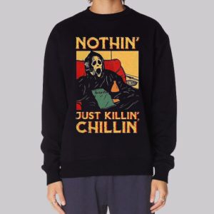Ghostface Chillin Killin Vintage Sweatshirt 3 Ghostface Chillin Killin Vintage Sweatshirt 4