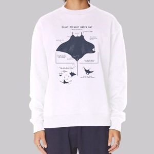 Giant Oceanic Manta Ray Anatomy Funny Sweatshirt 3 Giant Oceanic Manta Ray Anatomy Funny Sweatshirt 4