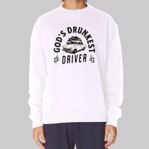 Gods Drunkest Driver Vacation Sweatshirt 4