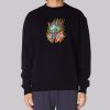 Gods Hate Merch Fire Devil Skull Sweatshirt