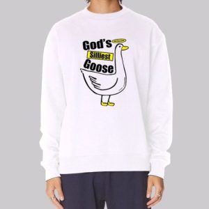 God's Silliest Goose Duck Lover Sweatshirt 3 Gods Silliest Goose Duck Lover Sweatshirt 4