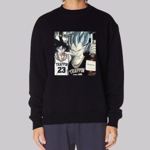 Goku Trappin and Vegeta Dragon Ball Sweatshirt Goku Trappin and Vegeta Dragon Ball Sweatshirt