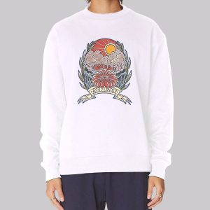 Good Vibes Billy Strings Red Daisy Sweatshirt