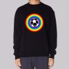 Grant Wahl Lgbt Rainbow Soccer Ball Sweatshirt