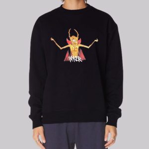 Graphic Cartoon Baker Devil Sweatshirt 4