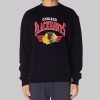 Graphic Chicago Vintage Blackhawks Sweatshirt
