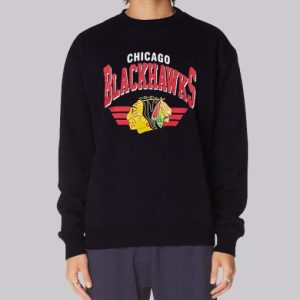 Graphic Chicago Vintage Blackhawks Sweatshirt 4
