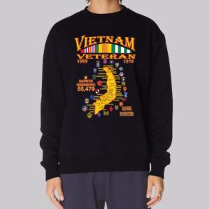Graphic Maps Veteran Vietnam Sweatshirt 3 Graphic Maps Veteran Vietnam Sweatshirt 4