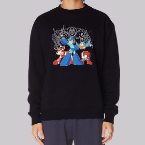Graphic Merch Mega Man Sweatshirt Graphic Merch Mega Man Sweatshirt