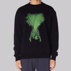 Graphic Nature Tech Circuitree Sweatshirt Graphic Nature Tech Circuitree Sweatshirt
