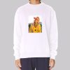 Graphic Photo Billie Eilish Yellow Sweatshirt