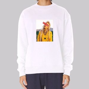 Graphic Photo Billie Eilish Yellow Sweatshirt