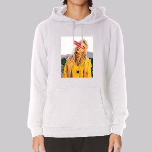 Graphic Photo Billie Eilish Yellow Sweatshirt