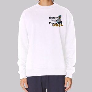 Graphics Rappers With Puppies Sweatshirt