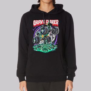 Graveyard Monster Truck Grave Digger Sweatshirt