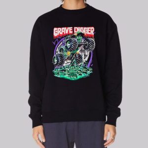 Graveyard Monster Truck Grave Digger Sweatshirt 3 Graveyard Monster Truck Grave Digger Sweatshirt 4