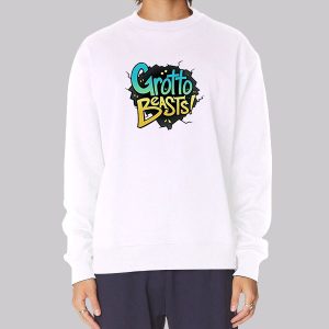 Grotto Beasts Funny Logo Sweatshirt