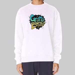 Grotto Beasts Funny Logo Sweatshirt 4