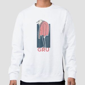 Gru Side Profile Cartoon Sweatshirt Gru Side Profile Cartoon Sweatshirt