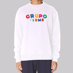 Grupo Firme Merch Colorful Sweatshirt Grupo Firme Merch Colorful Sweatshirt