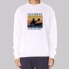 Halloween Kayaking Gets Me Wet Sweatshirt