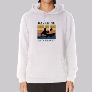 Halloween Kayaking Gets Me Wet Sweatshirt